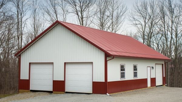 Barn Downspout Repair in Pickens