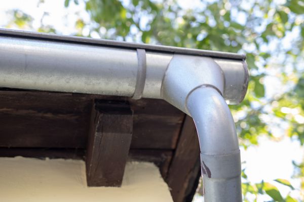 Metal Rain Gutter Installation in Pickens
