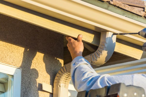 Aluminum Rain Gutter Service in Pickens