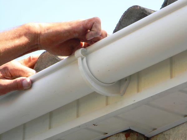 Plastic Gutter Repair in Pickens